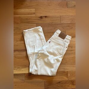 Levi’s ribcage straight ankle jeans